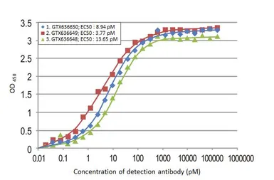 Anti-Respiratory Syncytial virus Nucleoprotein antibody [HL1247] used in ELISA (ELISA). GTX636649